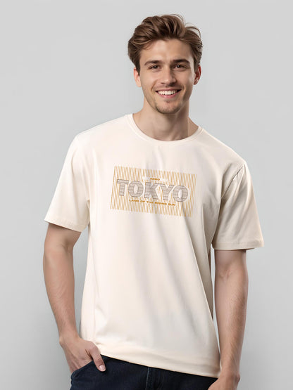 Lycra Cotton Regular Fit T-Shirt