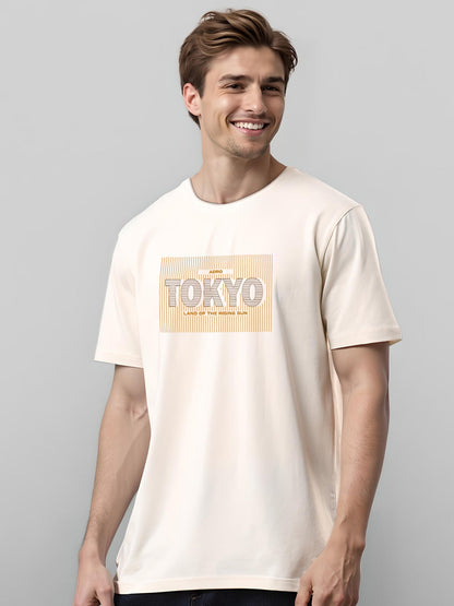 Lycra Cotton Regular Fit T-Shirt