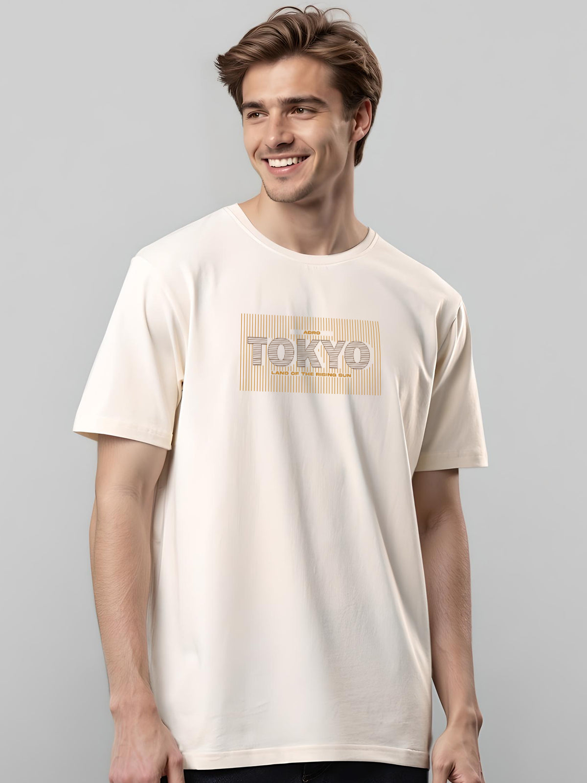 Lycra Cotton Regular Fit T-Shirt