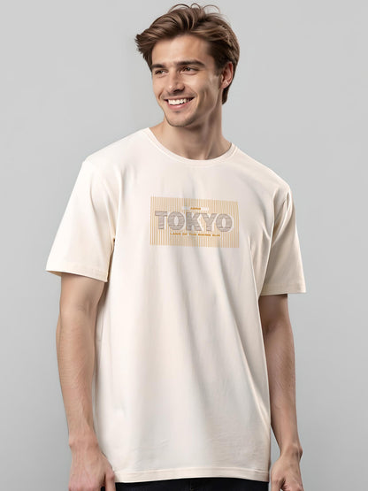 Lycra Cotton Regular Fit T-Shirt