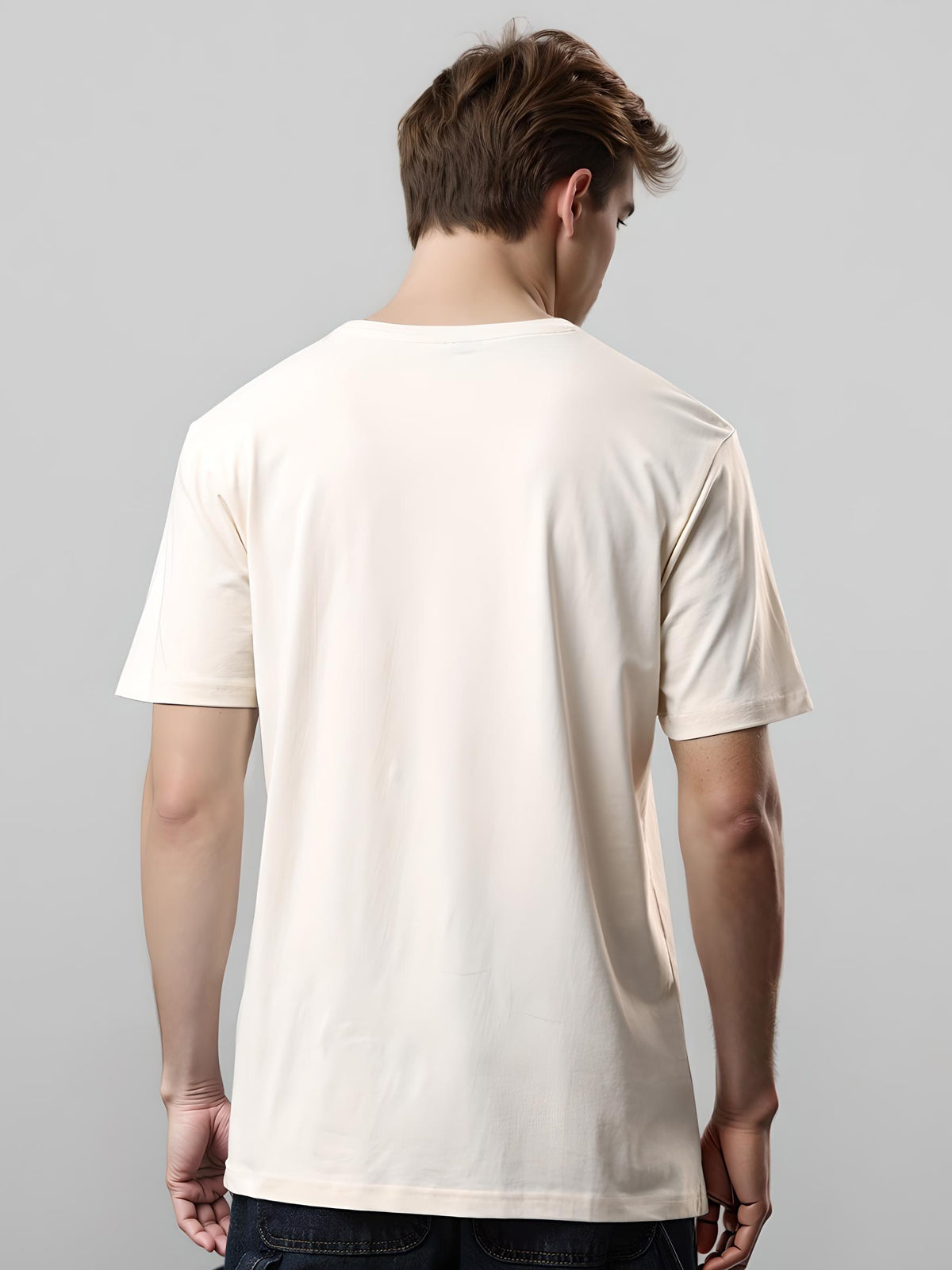 Lycra Cotton Regular Fit T-Shirt