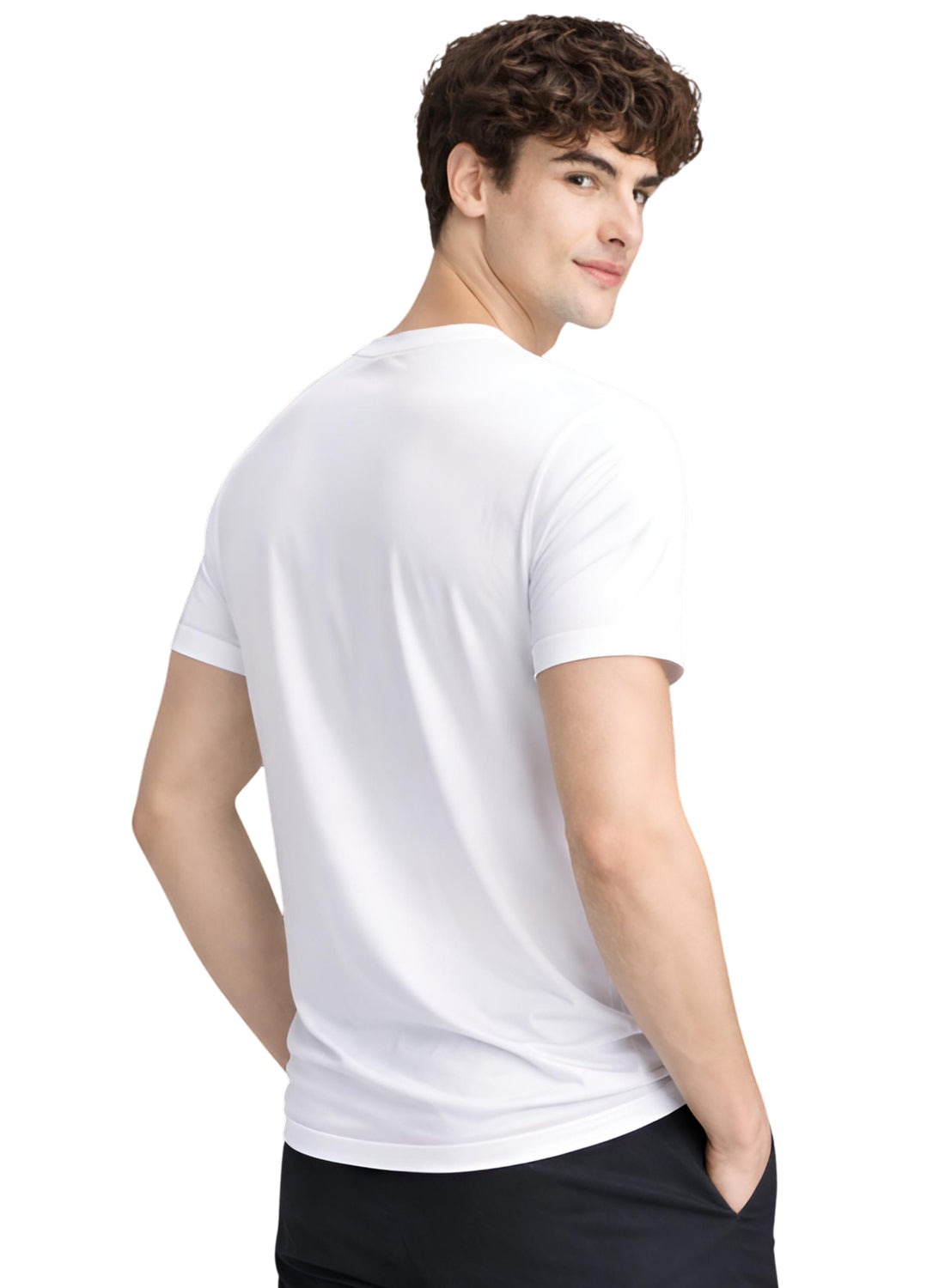 Adro Mens Minimal Printed T-Shirt | 100% Breathable Soft Cotton T shirt | Stylish Casual Tshirt for Summer Regular Fit Tee