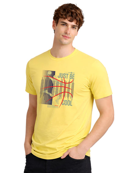 Adro Mens Printed T Shirt | Modern Graphic Streetwear Print | Cotton Casual Summer T-shirt| Stylish Trendy Regular Fit Tshirt