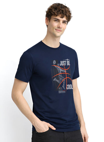 Adro Mens Printed T Shirt | Modern Graphic Streetwear Print | Cotton Casual Summer T-shirt| Stylish Trendy Regular Fit Tshirt
