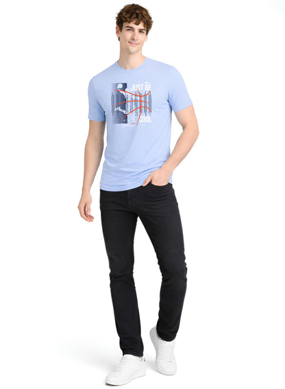 Adro Mens Printed T Shirt | Modern Graphic Streetwear Print | Cotton Casual Summer T-shirt| Stylish Trendy Regular Fit Tshirt