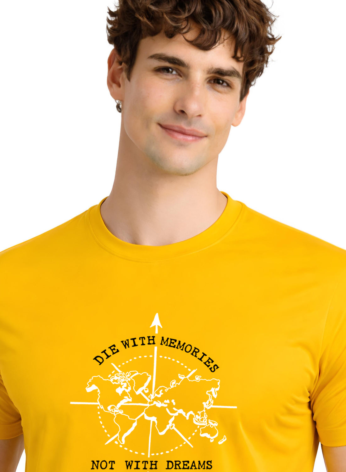 Adro Mens Printed T-Shirt | Graphic Cotton Regular Fit Tshirt for Summer | Stylish Casual Comfortable | Travel Quote T shirt for Men