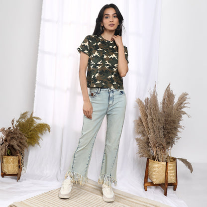 Camouflage Regular Fit T-Shirt