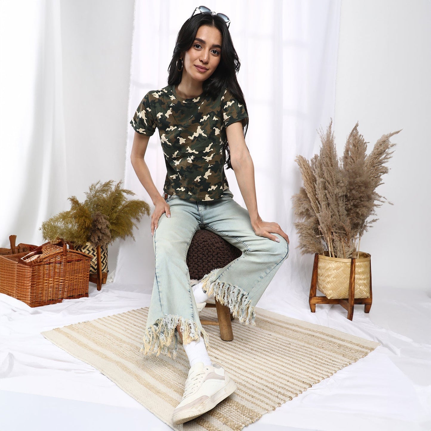 Camouflage Regular Fit T-Shirt