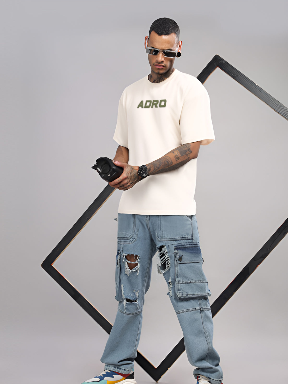 Casual Streetwear Printed Oversized Tshirts