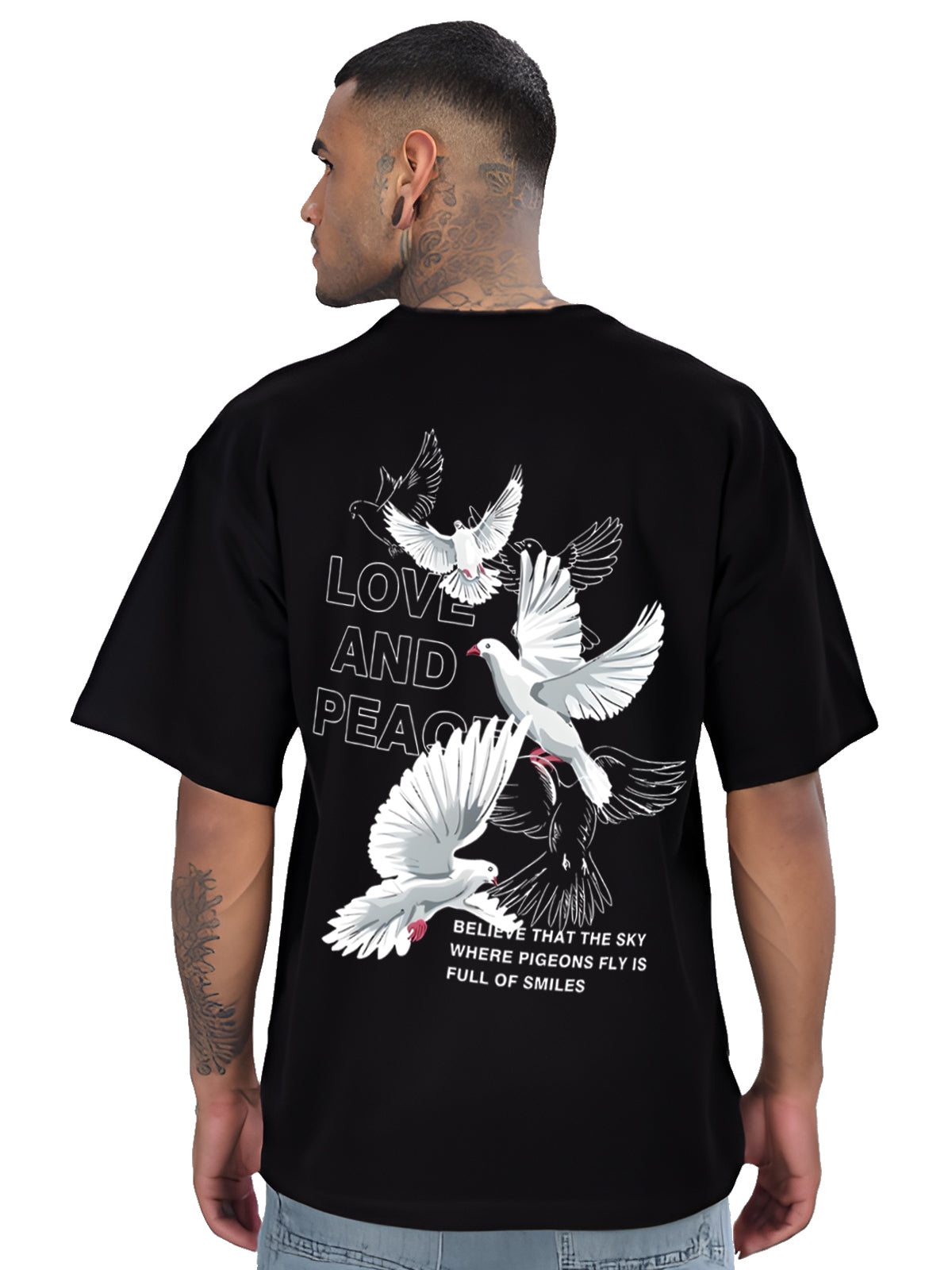 Casual Streetwear Printed Oversized Tshirts