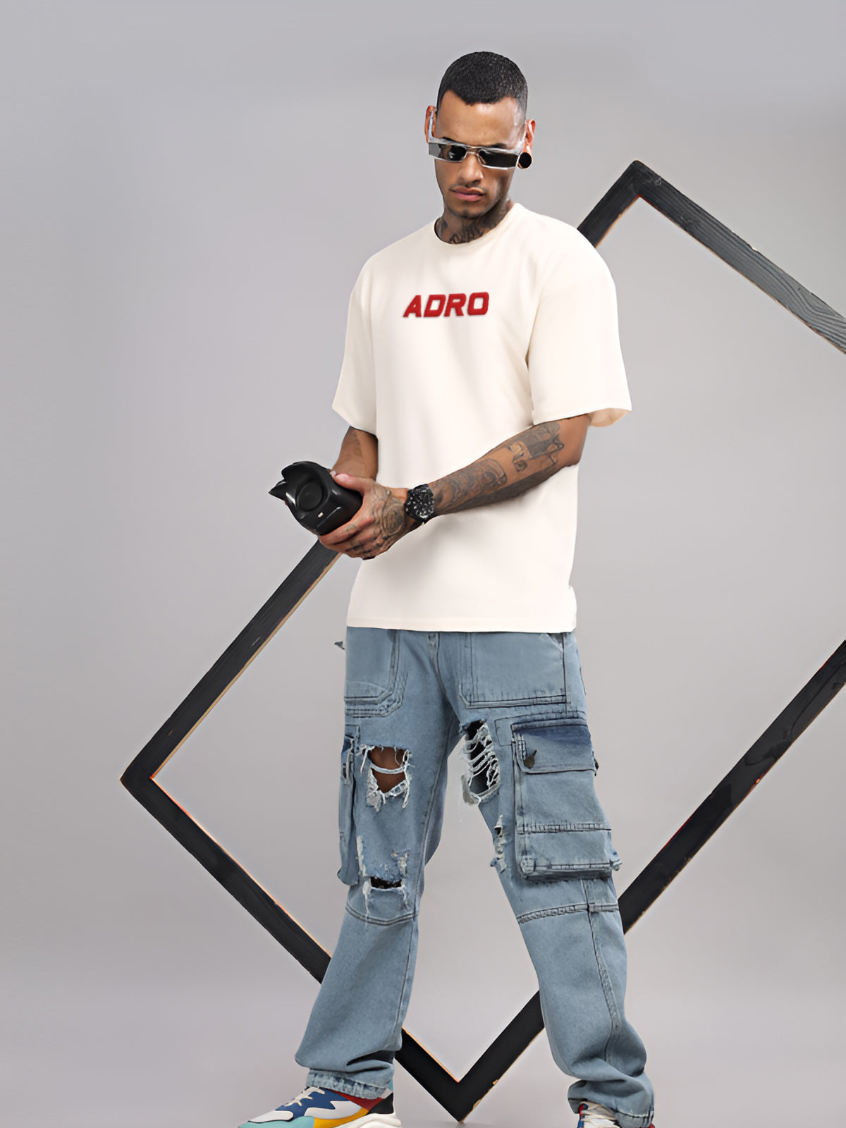 Casual Streetwear Printed Oversized Tshirts