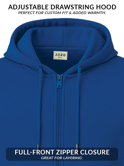 Men’s Regular Fit Zip-Up Hoodie
