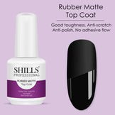 SHILLS PROFESSIONAL RUBBER MATTE TOP COAT