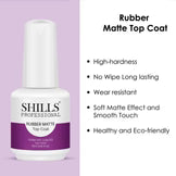 SHILLS PROFESSIONAL RUBBER MATTE TOP COAT