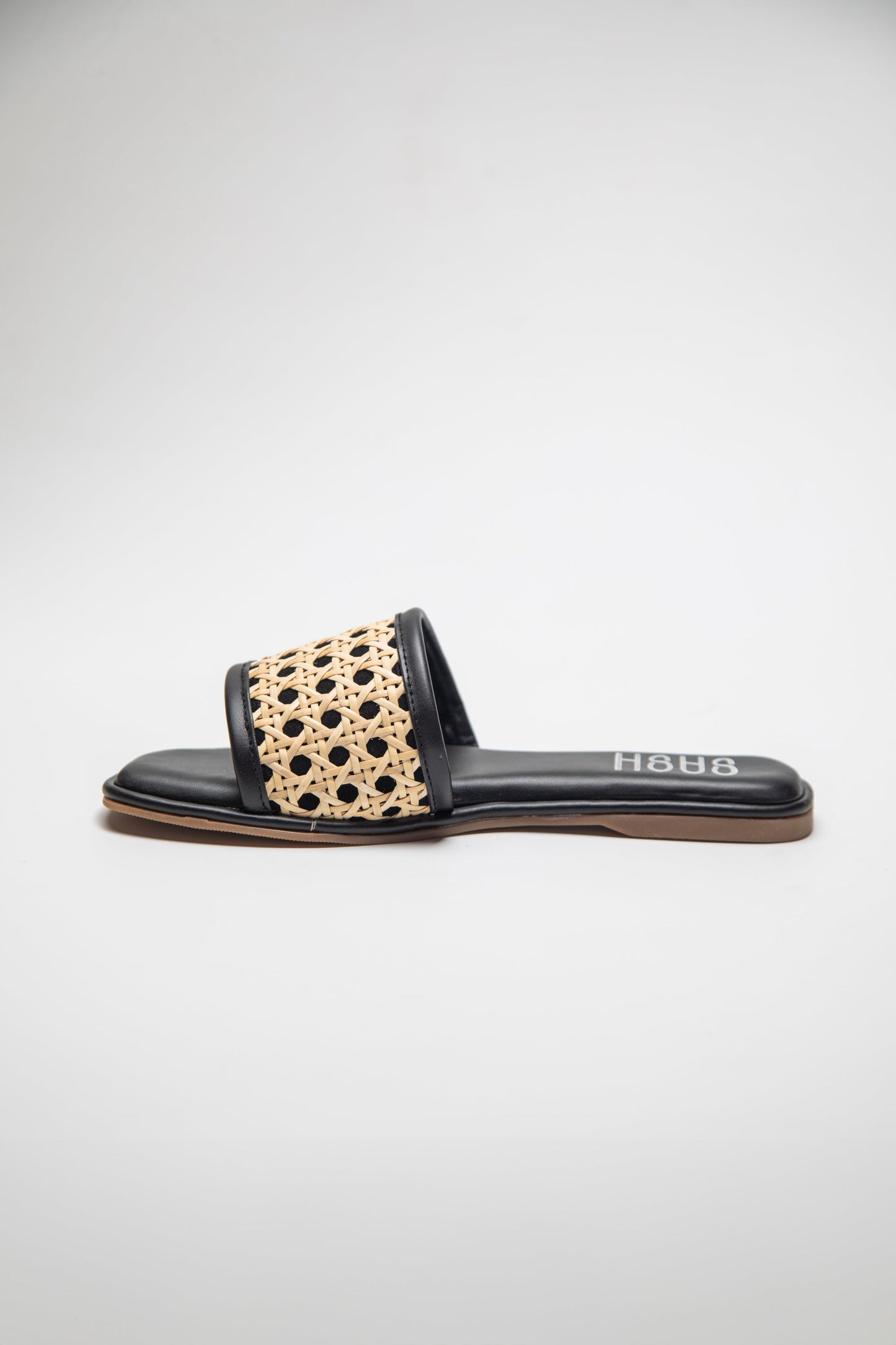 Woven Whisper - Black Sash