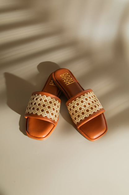 Woven Whisper-Tan Sash