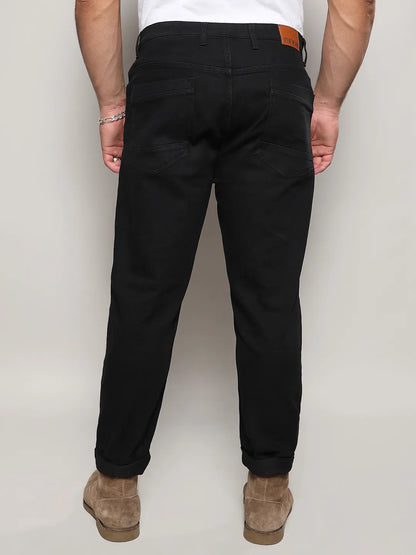 Solid Casual Denim Jeans