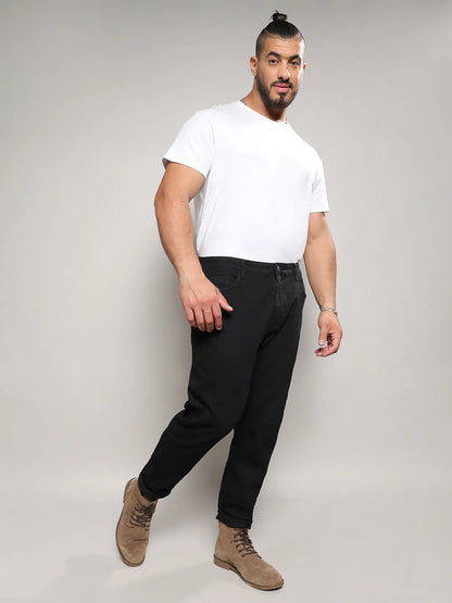 Solid Casual Denim Jeans