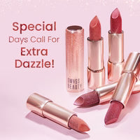 SWISS BEAUTY More Than Glitter Lipstick - 06 TWINKLE COPPER
