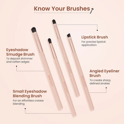 SWISS BEAUTY TAKE ME ANY WHERE 8 IN 1 BRUSH SET