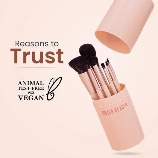SWISS BEAUTY TAKE ME ANY WHERE 8 IN 1 BRUSH SET
