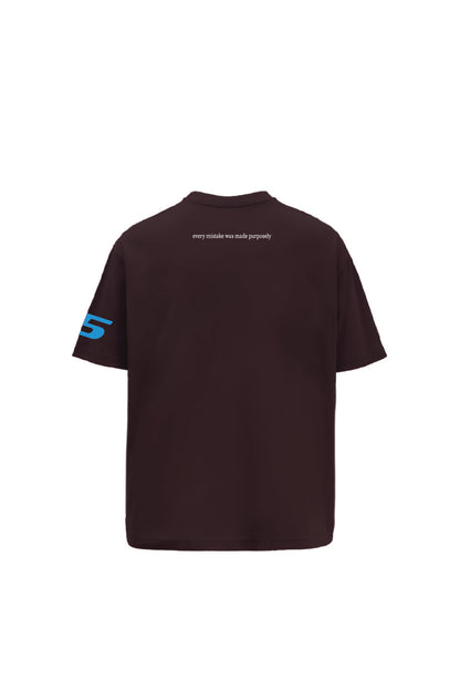 Sanctuary Printed Brown Oversized T-Shirt Main Character