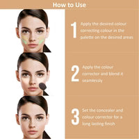 Swiss Beauty On The Move Concealer Palette Shade No. 01 Light Beige