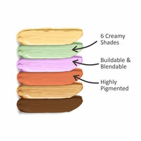 Swiss Beauty On The Move Concealer Palette Shade No. 01 Light Beige