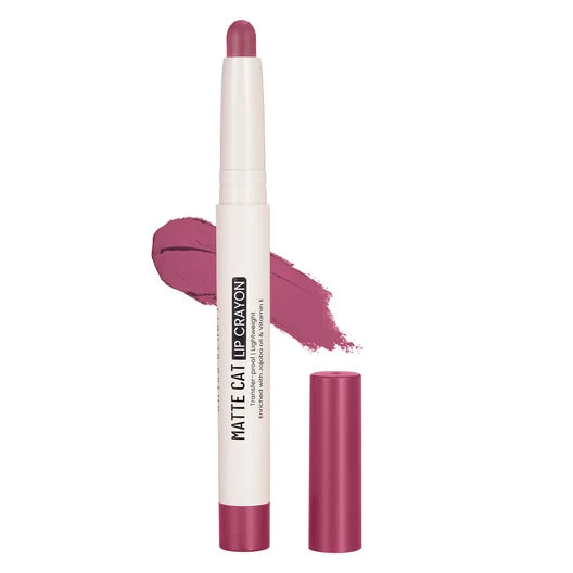 Swiss Beauty Matte Cat Lip Crayon - 06 Flemingo