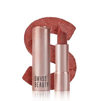 SWISS BEAUTY More Than Glitter Lipstick - 06 TWINKLE COPPER