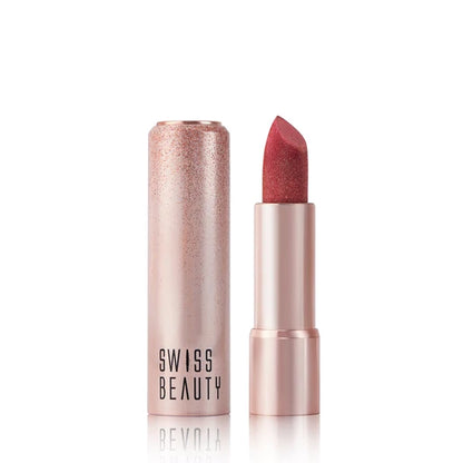 SWISS BEAUTY More Than Glitter Lipstick - 06 TWINKLE COPPER