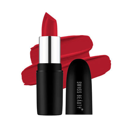 Swiss Beauty Pure Matte Lipstick - Red