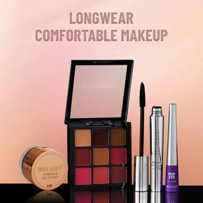 SWISS BEAUTY 2 in 1 EYEBROW & GEL EYELINER - SB 925