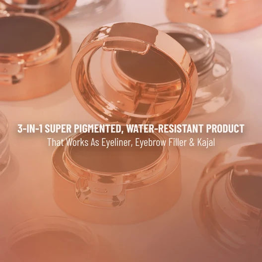 SWISS BEAUTY 2 in 1 EYEBROW & GEL EYELINER - SB 925