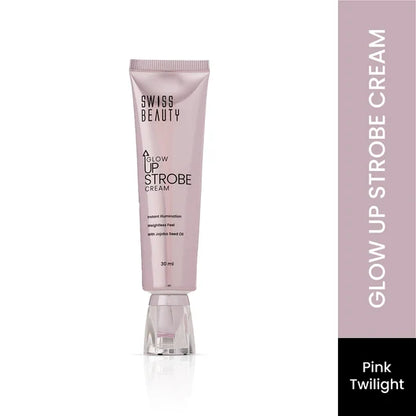 SWISS BEAUTY Glow UP Strobe Cream 01-Pink Twilight