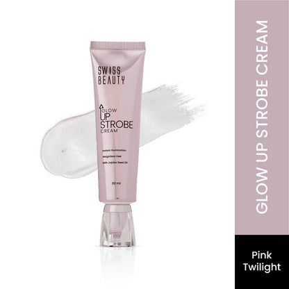 SWISS BEAUTY Glow UP Strobe Cream 01-Pink Twilight