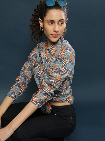 Floral Print Shirt