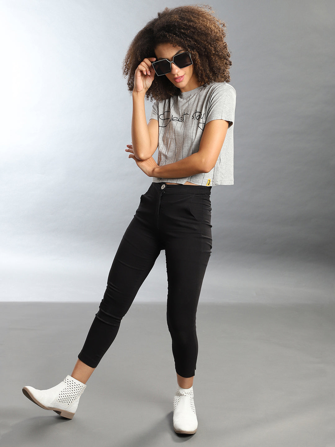 Sweet Story Pinstriped Top