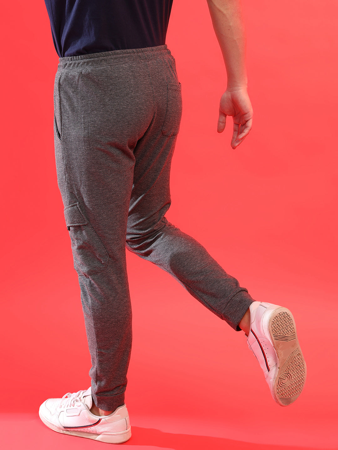 Elastic Waist Jogging Pants