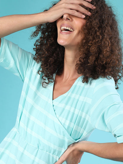 Horizontal Striped Dress