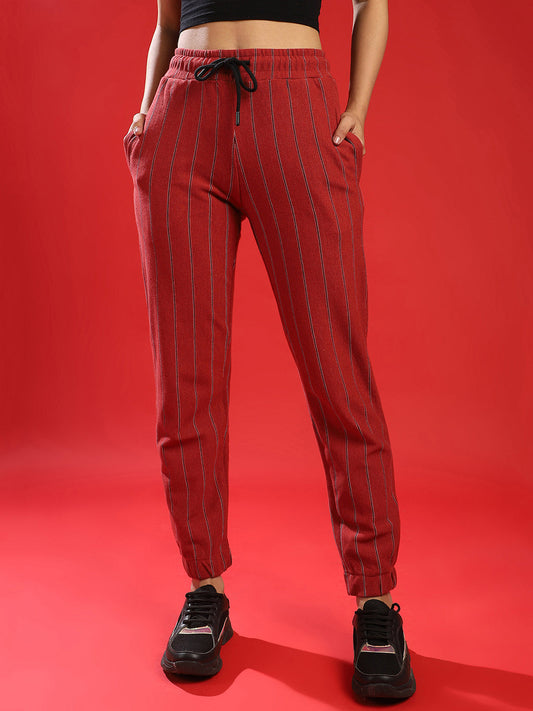 Striped Track Pants
