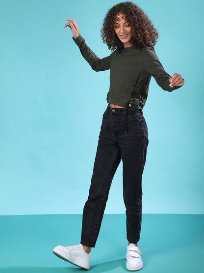 Criss-Cross Cropped Top