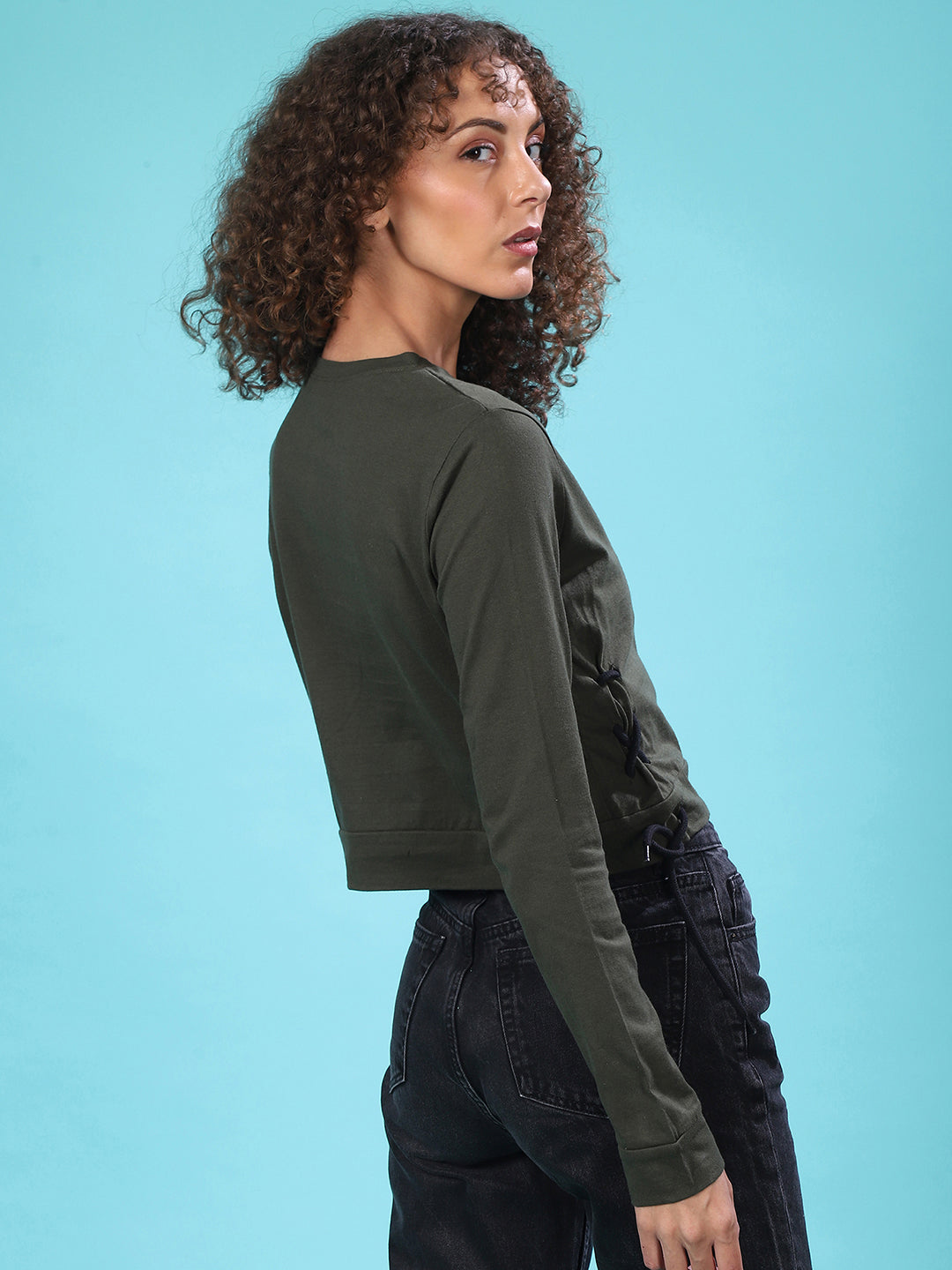 Criss-Cross Cropped Top