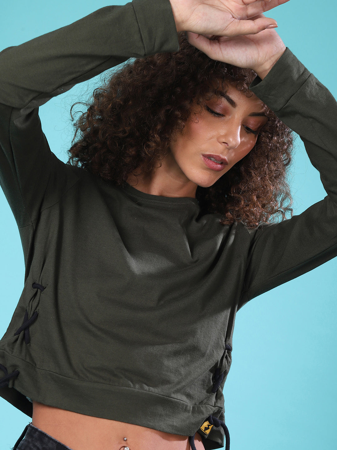 Criss-Cross Cropped Top