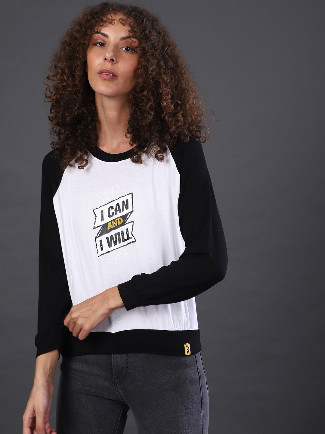 I Can & I Will Raglan Top