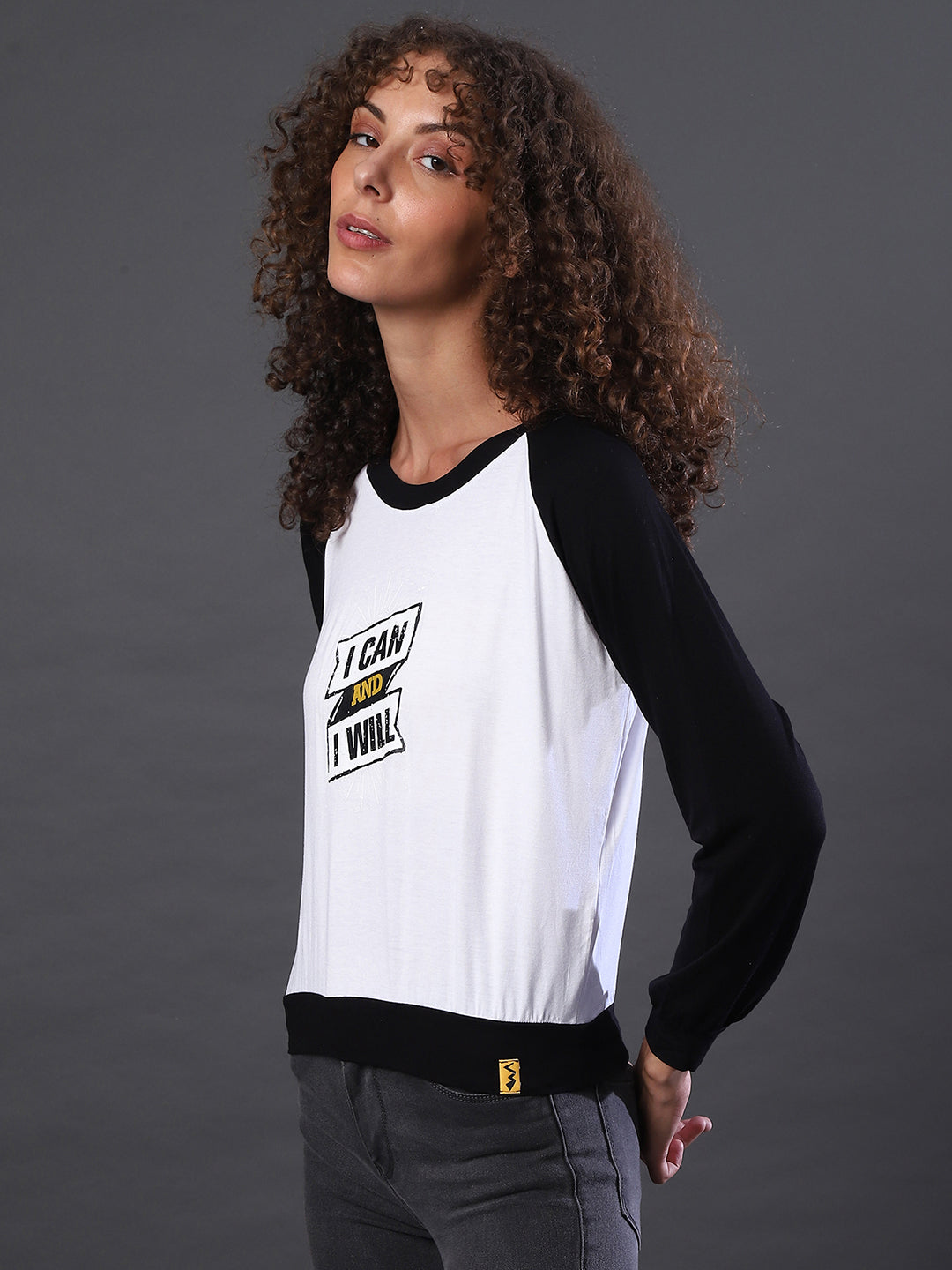 I Can & I Will Raglan Top