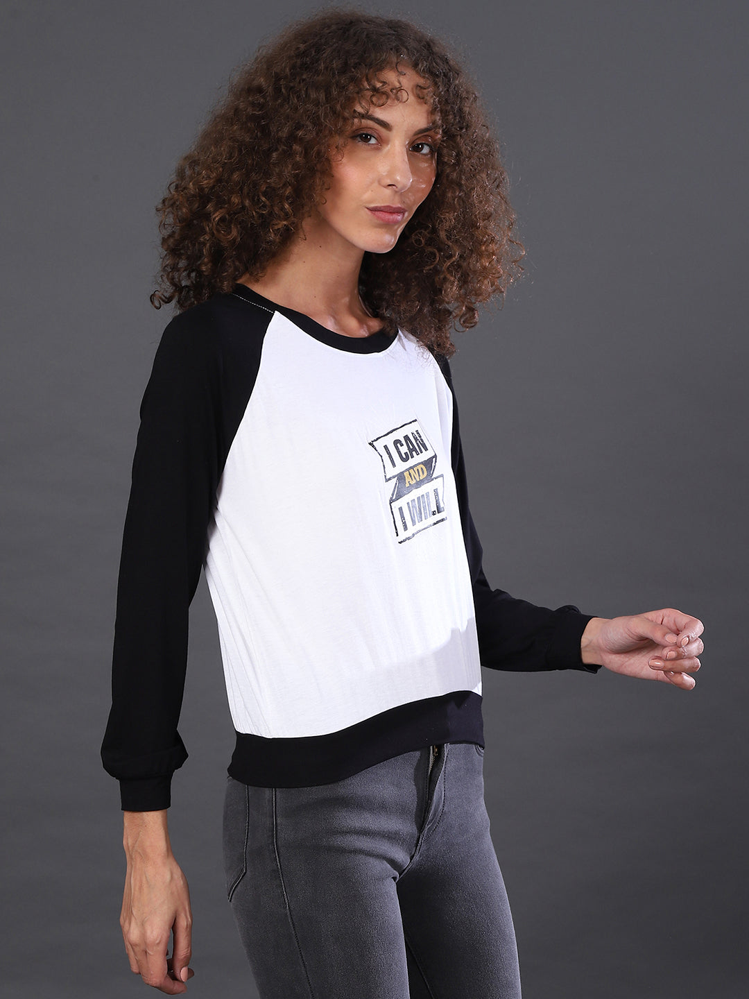 I Can & I Will Raglan Top