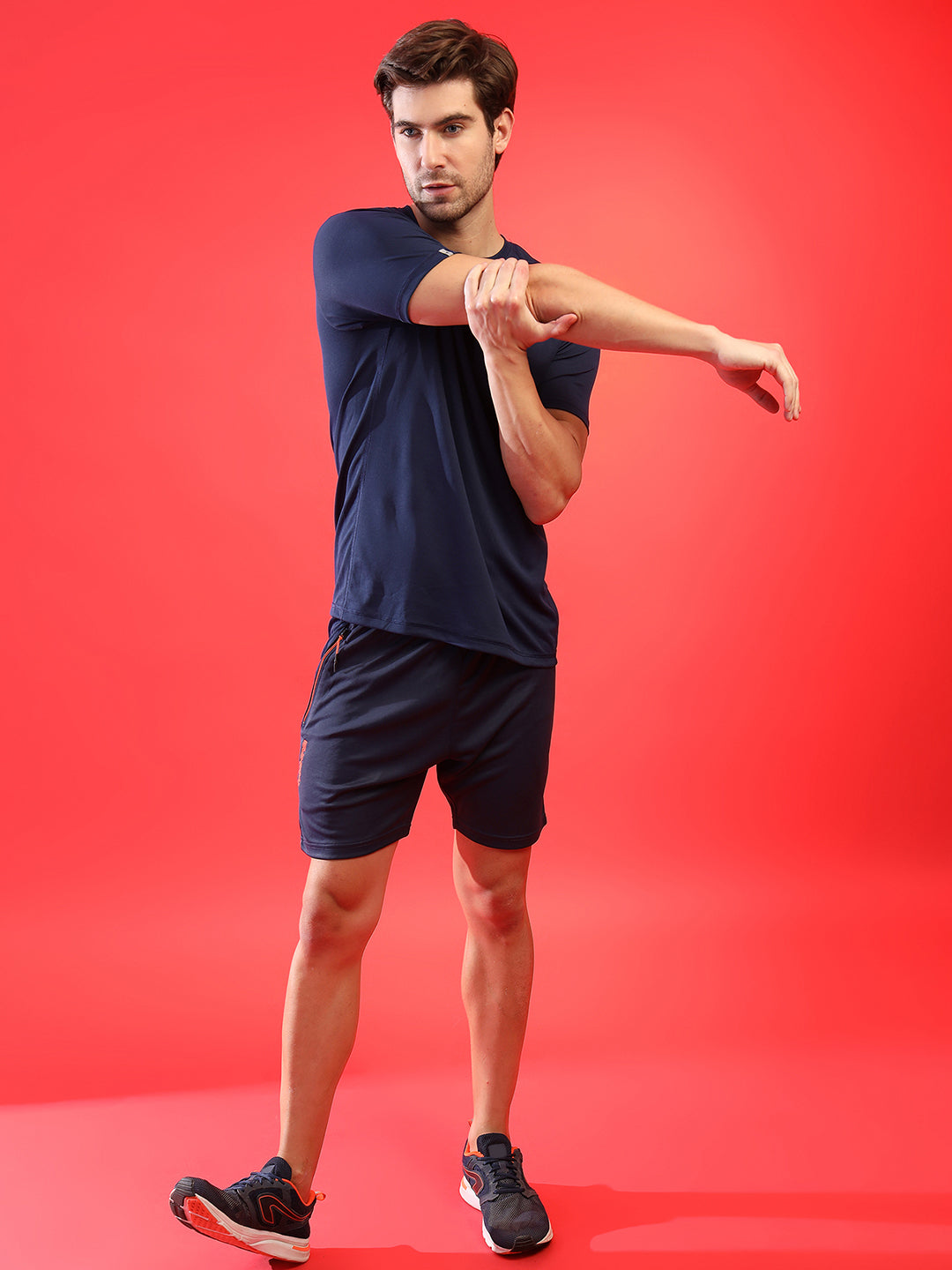 Elastic Waist Jogging Shorts