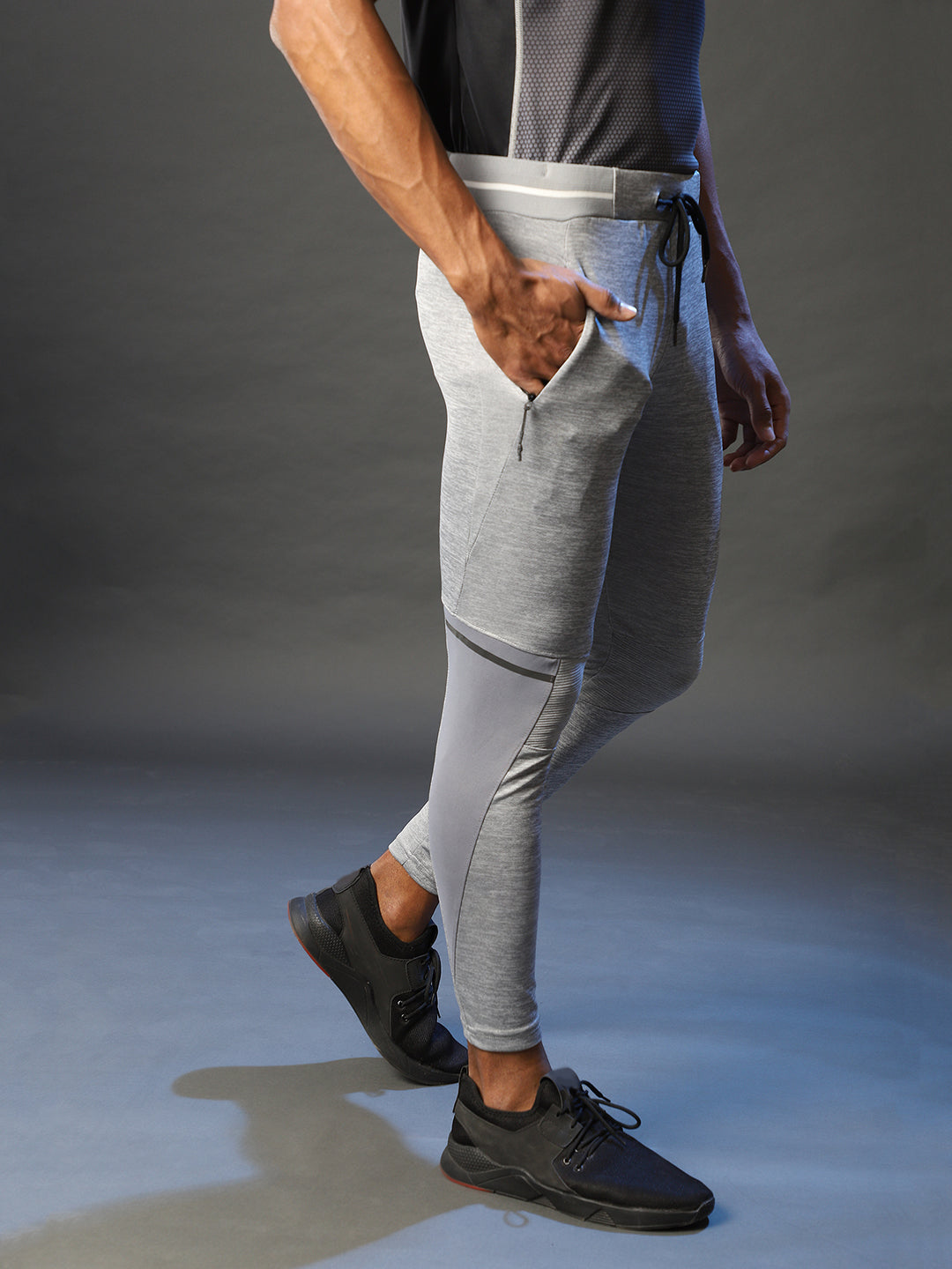 Elastic Waist Jogging Pants