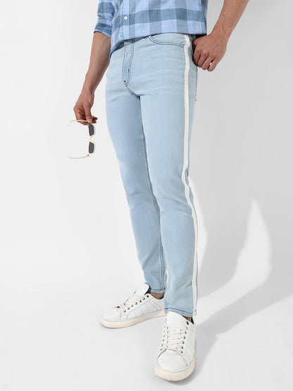 Tapered Denim Jeans